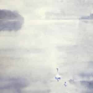 Öljyväri "Aamu-uinnille"