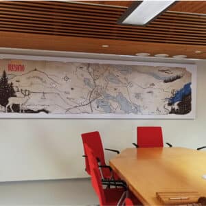 Akustinen teos Kuusamon kaupungintalolle