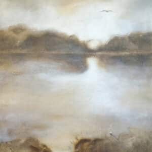 Öljyväri "Lähtijän laulu"