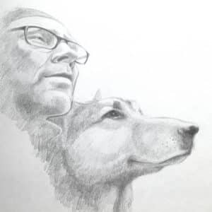 Muotokuvapiirustuksia